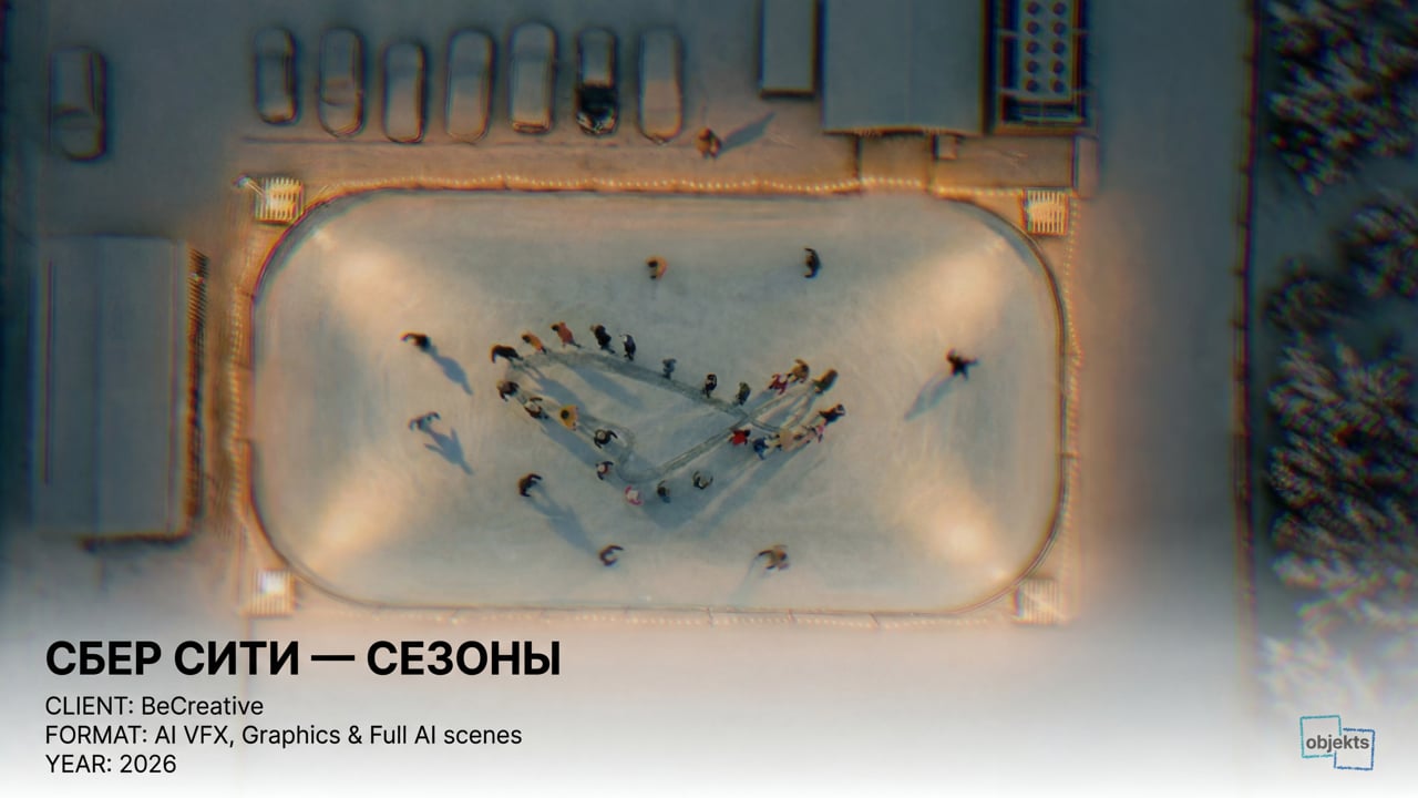 SberCity Seasons — AI VFX, графика и AI-сцены